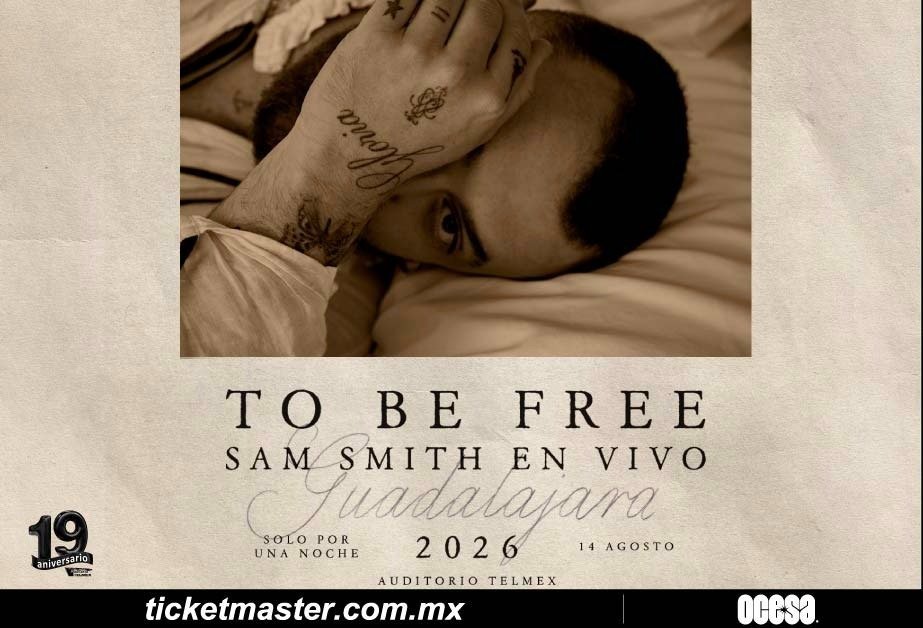 Sam Smith suma Guadalajara a su agenda mexicana.jpg